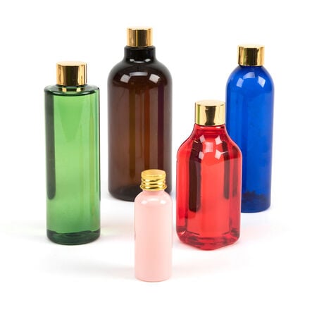 Plastic Assorted Sizes Bottle Set 5pk  hi\-res