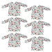TTS Minibeast Patterned Waterproof Aprons Overalls 6pk  hi\-res