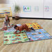 Small World Road Map Carpets 4pk  hi\-res