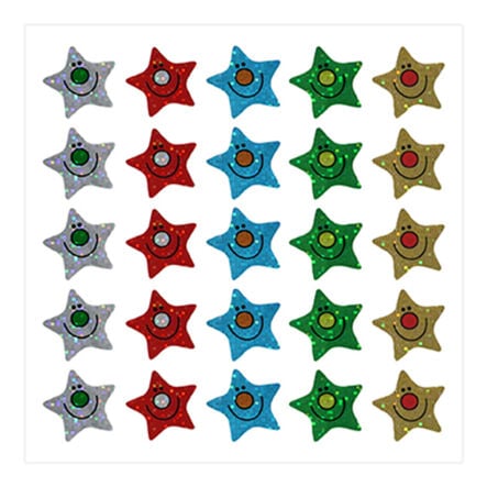 Assorted Sparkly Praise Stickers  hi\-res
