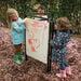 TTS Three Sided Packaway Toddler Easel Assorted Surfaces  hi\-res