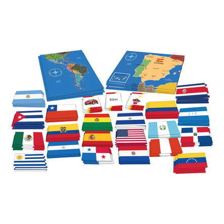 TTS Spanish Speaking Maps, Flags and Symbols Classpack  hi\-res