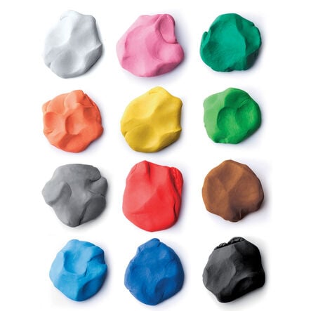 Giotto Modelling Dough Assorted 350g 12pk  hi\-res