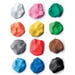 Giotto Modelling Dough Assorted 350g 12pk  hi\-res