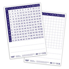 Dry Erase Pupils' A4 Multiplication Boards 30pk  Dry Erase Pupils' A4 Multiplication Boards 30pk  hi-res