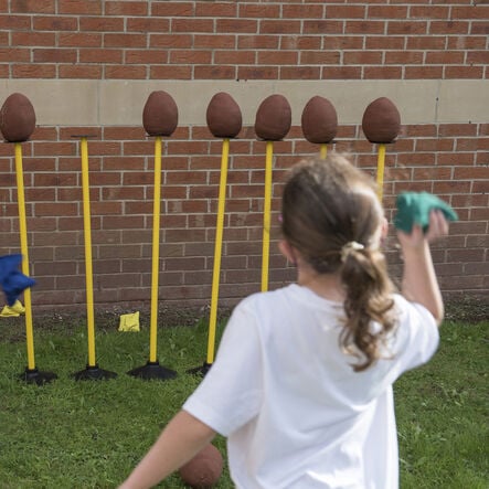 TTS Coconut Shy Playground Target Game  hi\-res