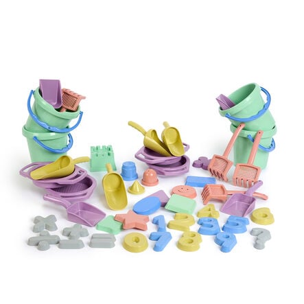 Recycled Plastic Sand Water Messy Play Bundle 69pk  hi\-res