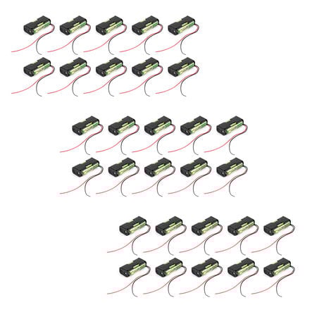 2 x AA Battery Holders with Leads  hi\-res