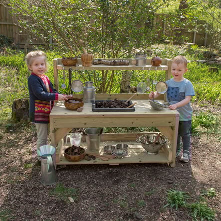 Outdoor Messy Play Wooden Mud Kitchen  hi\-res