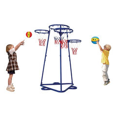 Four Hoop Basketball Trainer Unit  Four Hoop Basketball Trainer Unit  hi-res