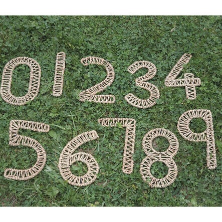 Fine Motor Weaving Numbers 0\-9 Standard  hi\-res