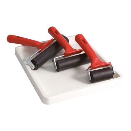 Lino Inking Rollers Hard Rubber  hi\-res