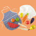 Role Play Wooden Slicing Fruit and Veg Set  hi\-res