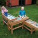 Outdoor Wooden Water and Sand Table with Pump  hi\-res