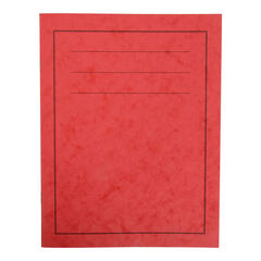 9" x 7"  Exercise Book 10mm Squares 80pg Red 50pk  hi-res