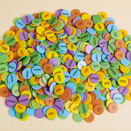 Place Value Counters Multibuy 1125pk + 1750pk  hi\-res