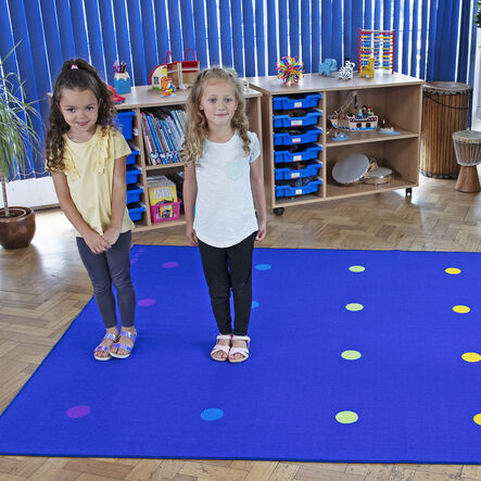 Essentials Rainbow Spots Carpet 3m x 2m  hi\-res