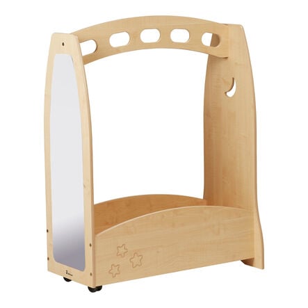 Galaxy children’s dressing up station with mirror Maple  hi\-res