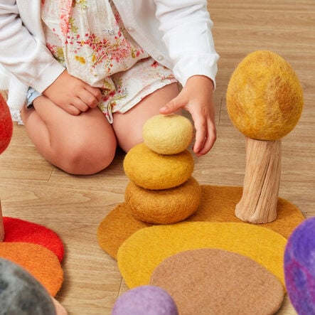 TTS Natural Tonal Felt Loose Parts  hi\-res