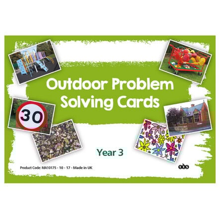TTS Outdoor Maths Problem Solving Cards Year 3  hi\-res