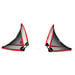 Precision Pop\-Up Goals Pair 80 x 110cm  hi\-res
