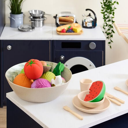 Role Play Neutral Tableware Dining Set  hi\-res