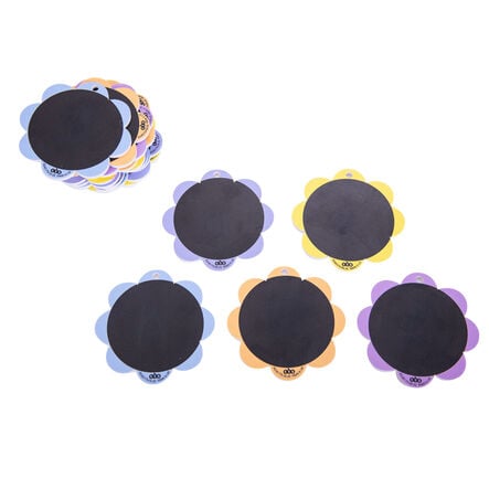 TTS Eco Outdoor Mini Daisy Hanging Chalkboards 30pk  hi\-res