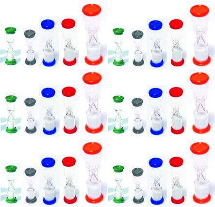 Multi Size Desktop Sand Timers  hi\-res