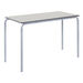 Crush Bent PU Edge Rectangular Table  hi\-res