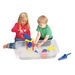 Clear Messy Play Sand \x26 Water Trays 4pk  hi\-res