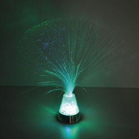 Fibre Optic Lamp with Colour Changing Base  hi\-res