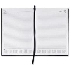 Academic Year Diary A4 Day To A Page Black 2026/27  hi-res