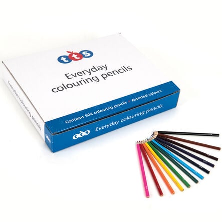 TTS Colouring Pencils Class Packs Assorted  hi\-res