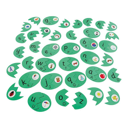 TTS Outdoor Alphabet Eggs Matching Puzzle Mats  hi\-res