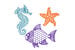 TTS Under the Sea Giant Weaving Frames 3pk  hi\-res