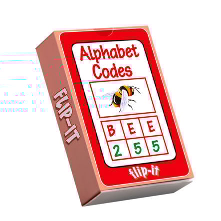 Flip\-It Alphabet Codes  hi\-res