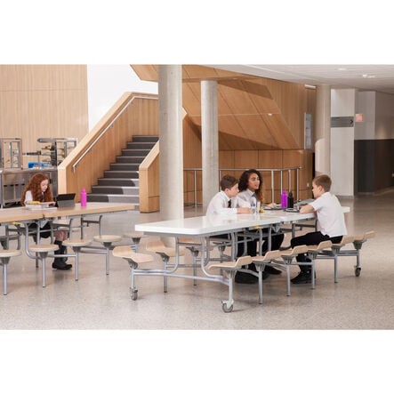 Primo Mobile Folding Dining Table With Seats  hi\-res