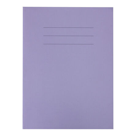 A4 Choice Ex. Bk 64pg 8mm Ruled with Margin Purple 25pk Purple hi\-res