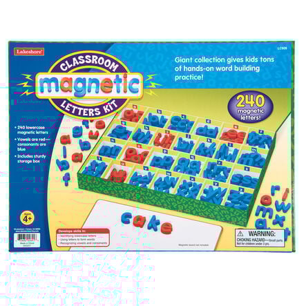 Classroom Magnetic Lowercase Letters Kit 240pcs  hi\-res
