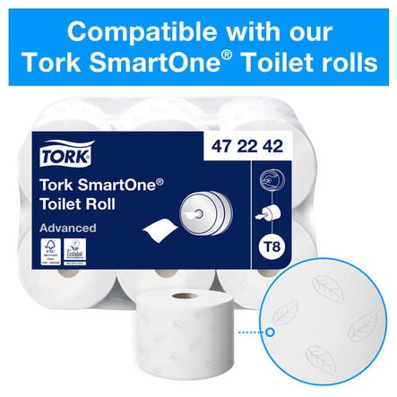 TORK® SmartOne® Toilet Roll Dispenser  hi\-res