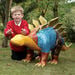 TTS Adventures with Dinosaurs Giant Mache Figure Stegosaurus  hi\-res