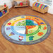 Exploring Seasons Circular Carpet 2m x 2m  hi\-res