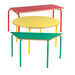 Rectangle Coloured Frame Classroom Table  hi\-res