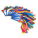 Six Colour Dance Wands 12pk  hi\-res