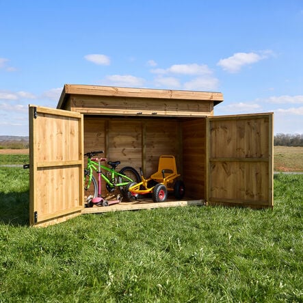 Trikes and Bikes Storage Shed  hi\-res