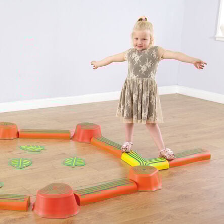 Step\-A\-Trail Forest Balance Beams 10pk  hi\-res
