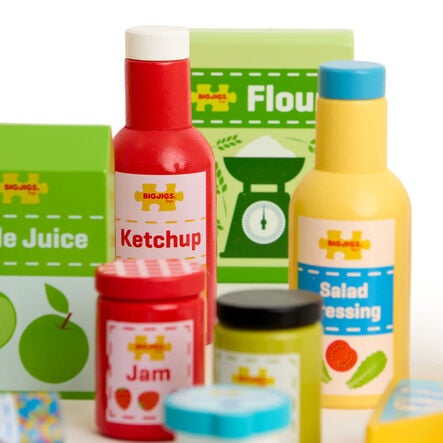 Role Play Wooden Groceries Play Food Bundle  hi\-res