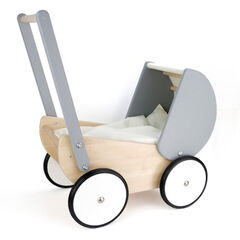 Wooden Dolls Pram  hi-res