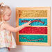 TTS Mark Making Sequin Stripe Board  hi\-res