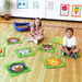 Zoo Animals Mini Placement Carpet Squares 30pk  hi\-res